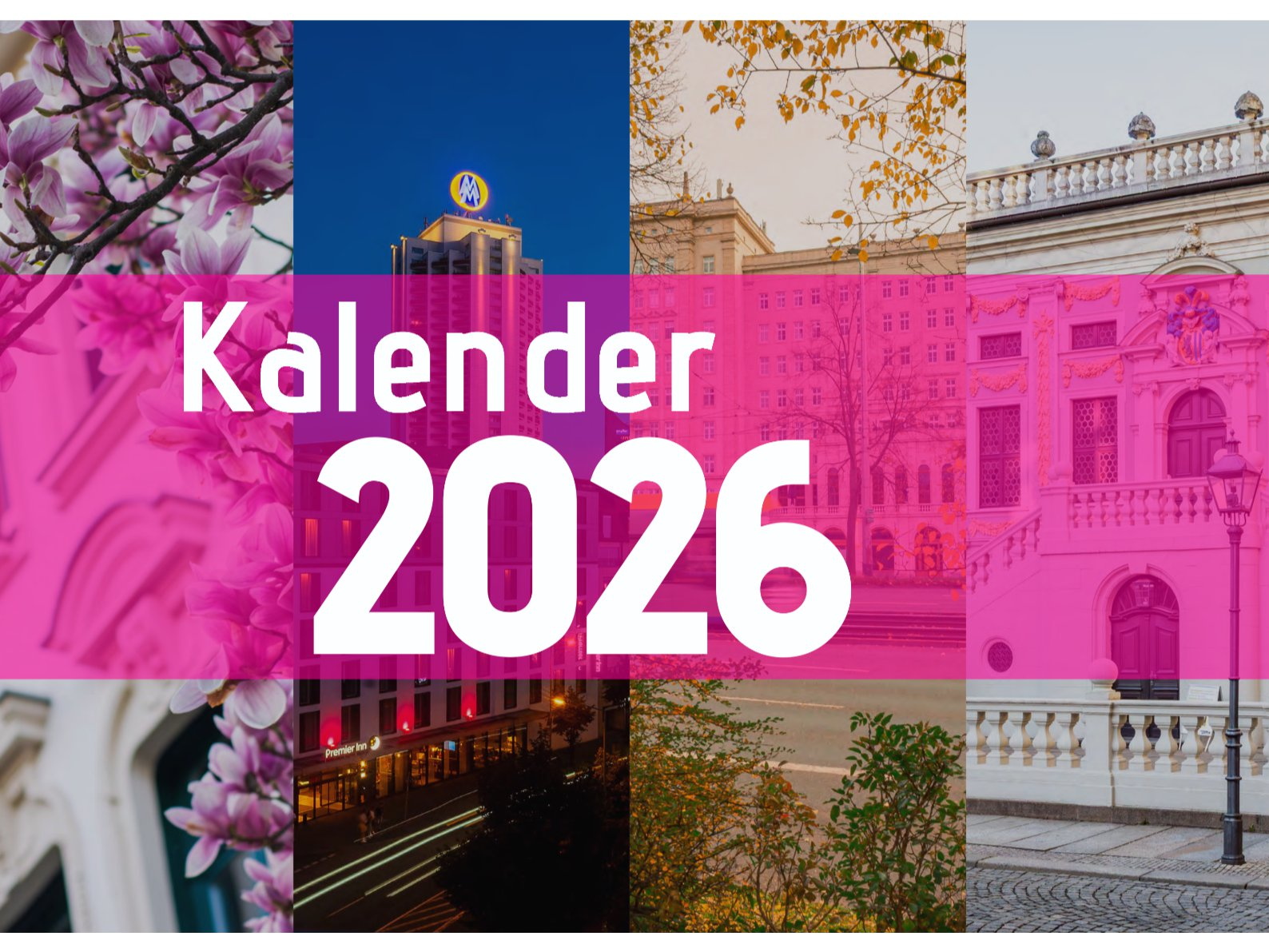 Leipzig Wandkalender 2026